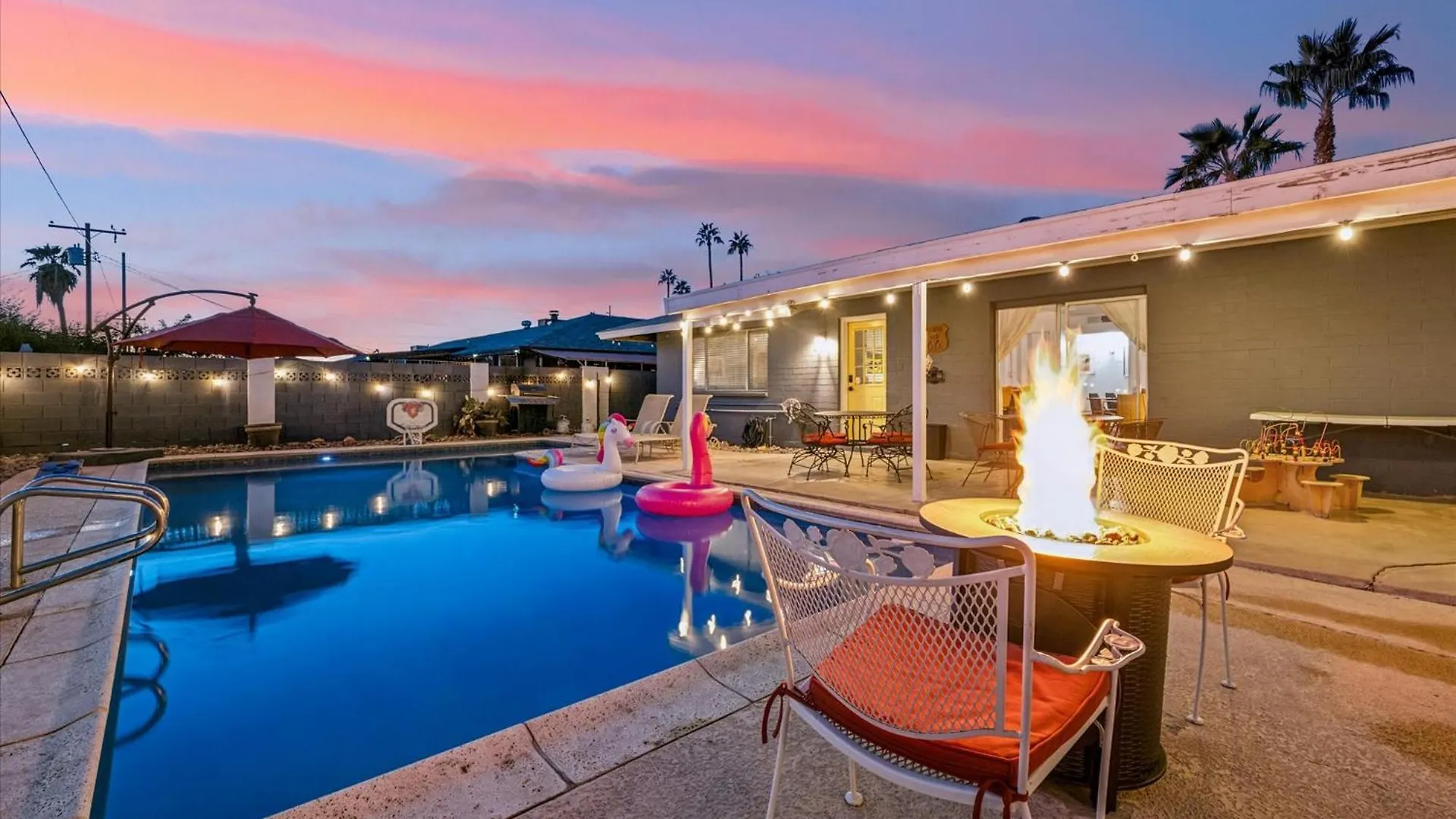 Vacation House! 6Br, Free Heated Pool, Arcade & Hot Tub Phoenix